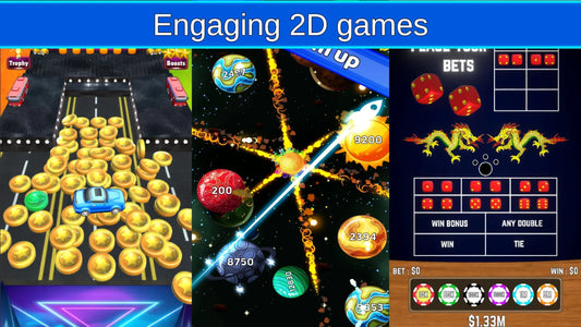 I will develop 2d game in unity for android, IOS, web and PC