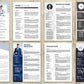 I will design professional resume, cv and cover letter template