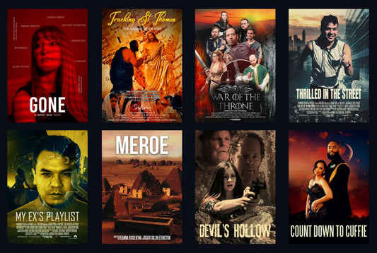 I will design a unique and creative movie poster for your film