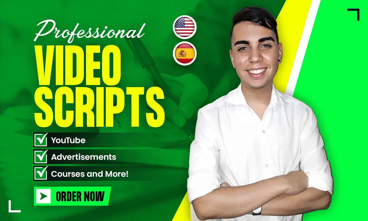 I will be your professional video script writer (up to 120 seconds- upto 2 min)