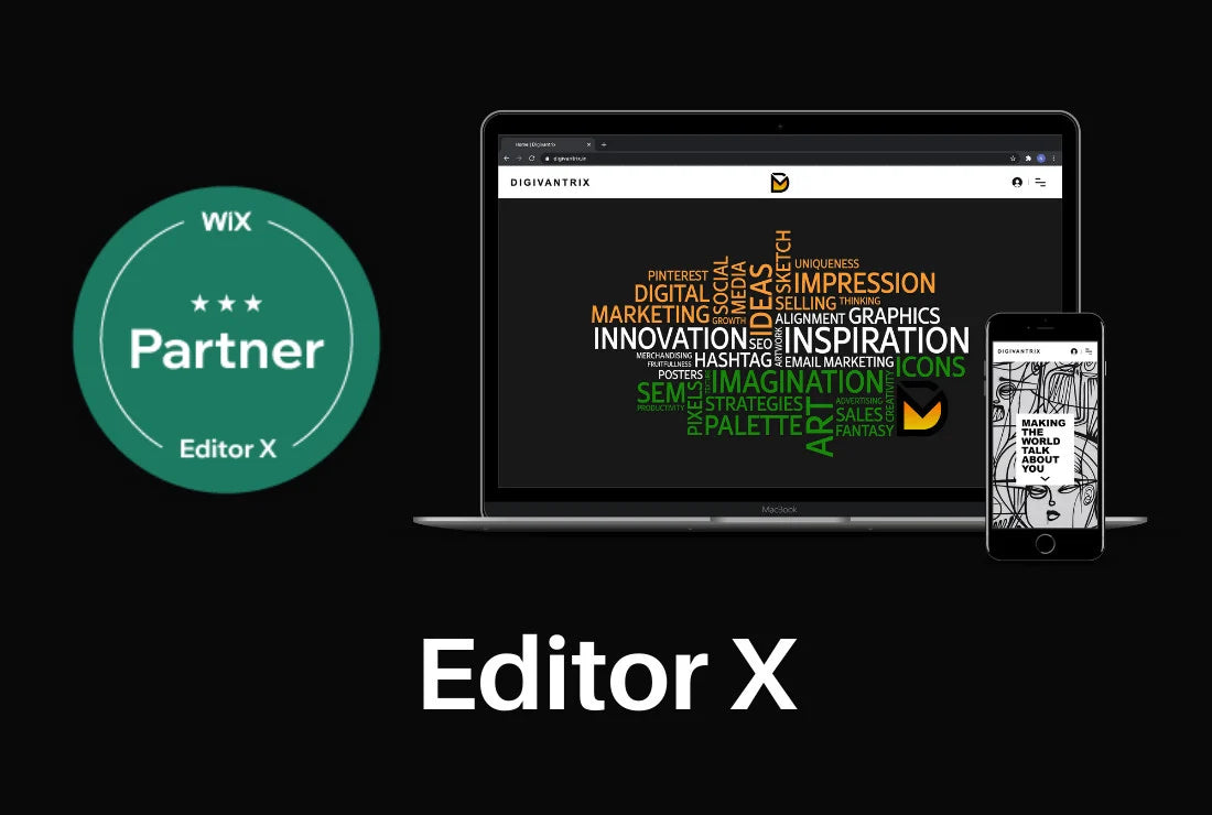 I will create your responsive wix editor x website (1 page)