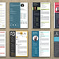 I will design an outstanding infographic resume CV design