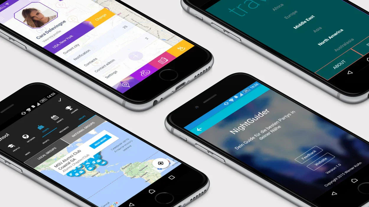 I will do mobile app development  (1 screen)