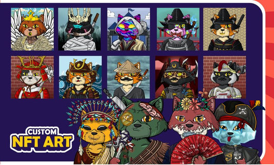 I will custom NFT Art collection
