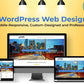 I will create a modern WordPress website with a unique web design
