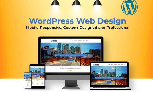 I will create a modern WordPress website with a unique web design