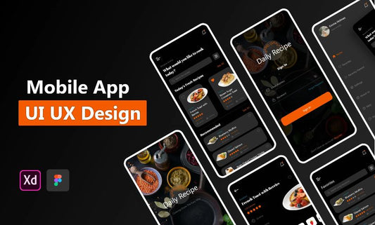 I will design mobile or web UI in figma or adobe xd