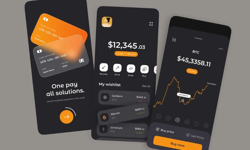 I will design mobile app UI UX
