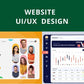 I will do UI UX design for mobile app and website
