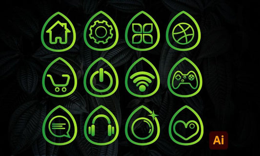 I will create a custom hand drawn icons set