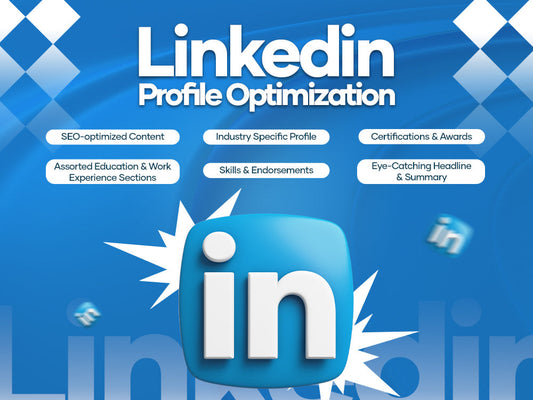 You will get 100% Optimized LinkedIn profile Content [Job & Industry Specific]