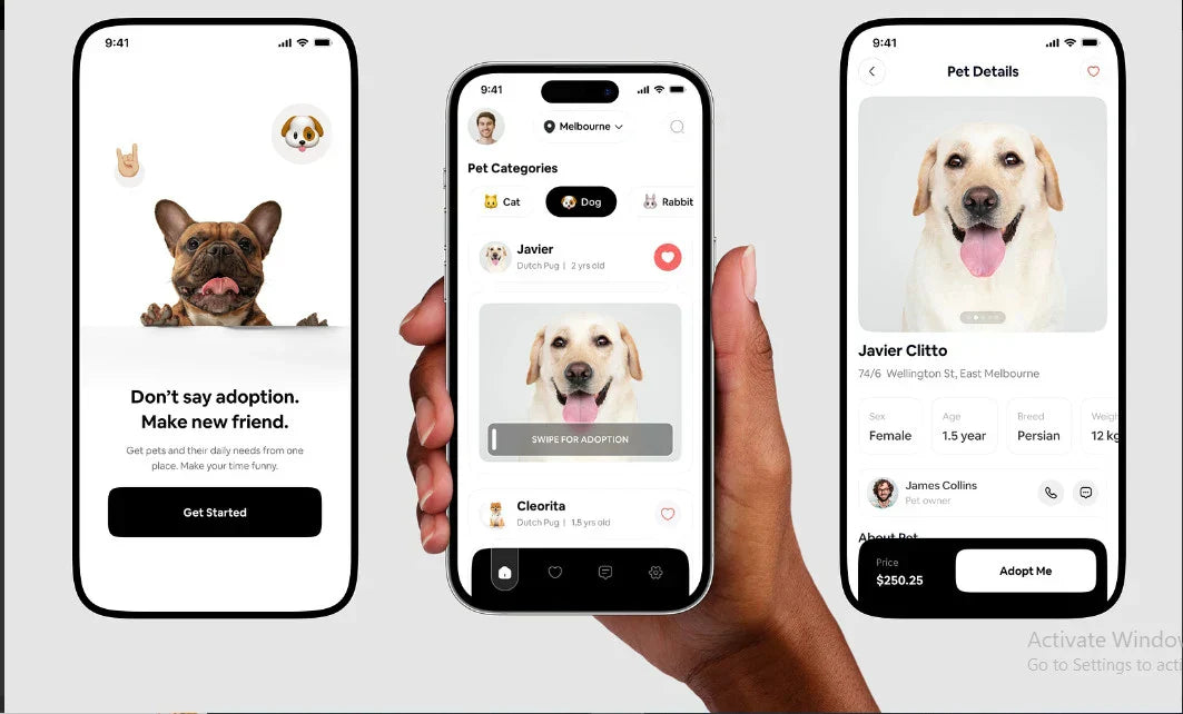 I will do mobile app development IOS app development android app developer iphone app (1 screen)