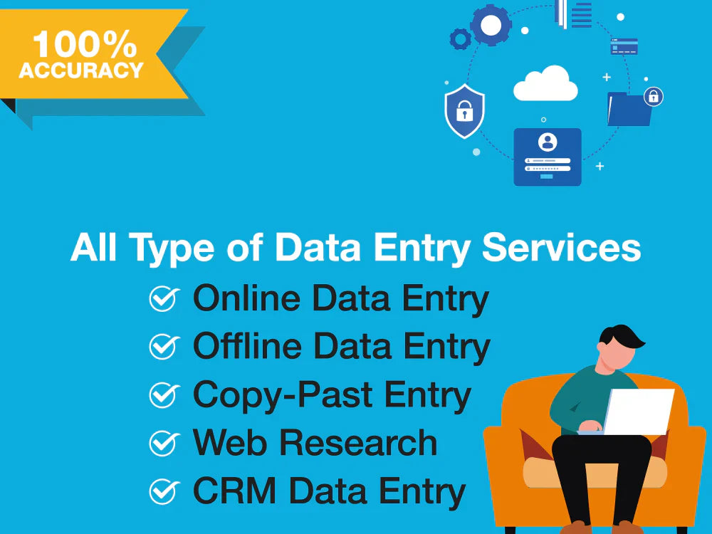 I will do excel data entry virtual assistant, web research, typing, mining, web scraping-1 hour of work