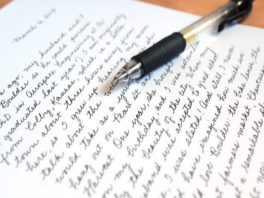 I Will Handwrite Anything in Beautiful Cursive Writing (Upto 1000 words)