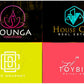 I will do modern minimalist logo design for your business