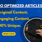 I will write high quality SEO blog posts and articles (Upto 1500 words)