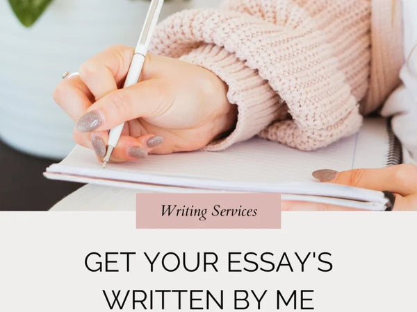 I Will Write a Custom, High-Quality Essay Up to 3,000 Words