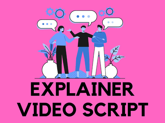 We will be the best professional writer for your YouTube scripts (Script Upto 2500 words)