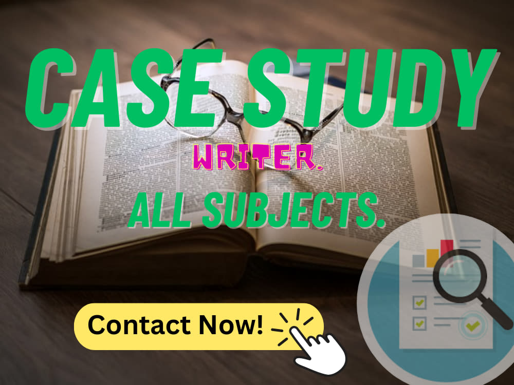 I will do a unique case study, paper writing for your firm (1000 words)