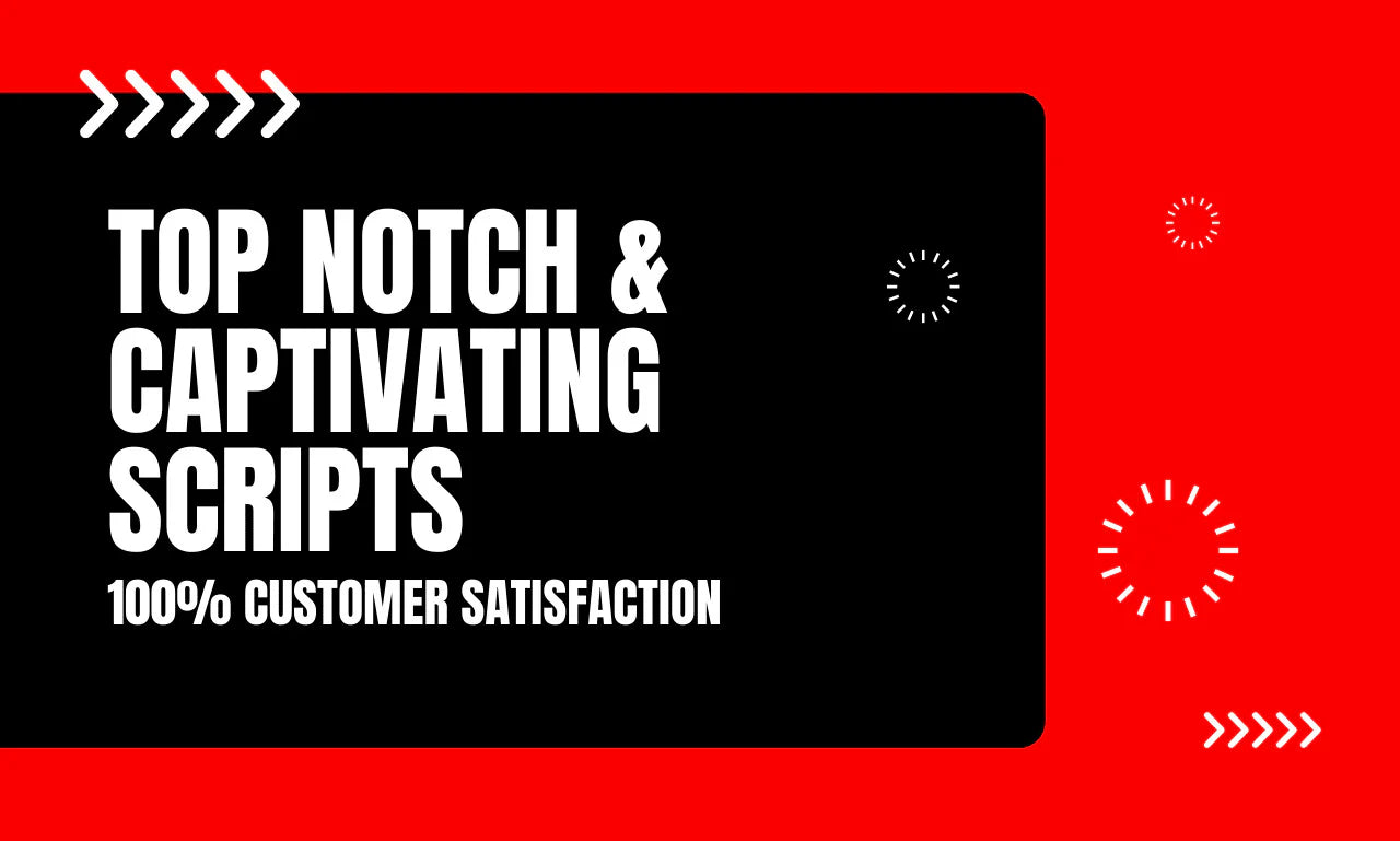 I will write a captivating youtube video script