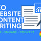 We will write SEO website content (2 Web Pages-Upto 1000 words)