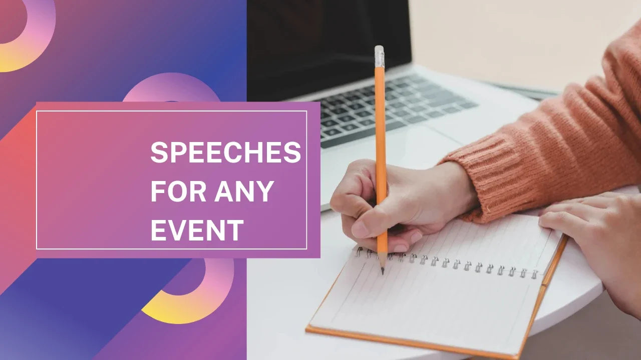 We will write your best man, maid of honor, or wedding speech that captivates the crowd-Up to 2,000 words