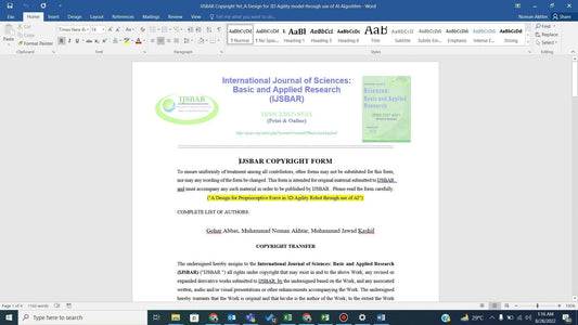 I will write & publish your research articles in any journals (1 article/paper)